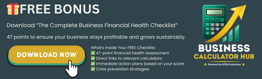 The Complete Business Financial Health Checklist